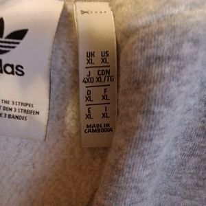 Adidas zip up hoodie